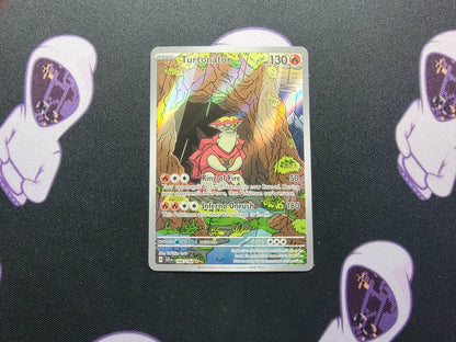 Turtonator 146/142 Sv07: Stellar Crown Holo Pokemon Illustration Rare IR -  NM - MissingNo.