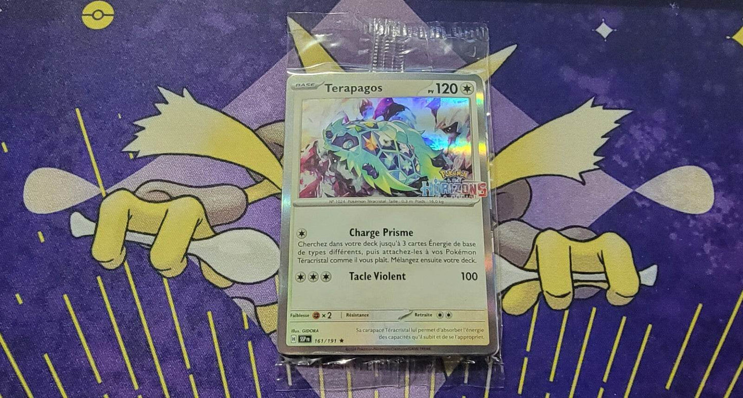 VHTF French Terapagos ( 161/191 ) Surging Sparks GameStop Exclusive Promo Holo - MissingNo.