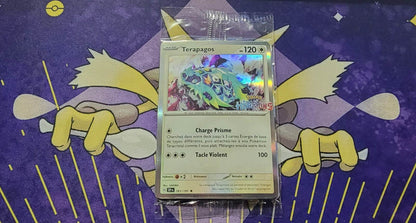 VHTF French Terapagos ( 161/191 ) Surging Sparks GameStop Exclusive Promo Holo - MissingNo.