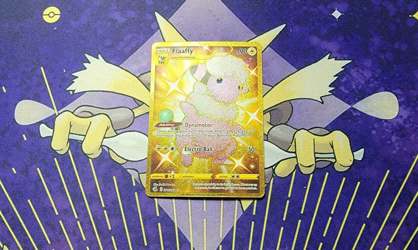 Flaaffy - 280/264 - Pokemon Fusion Strike Sword & Shield Secret Rare Card NM - MissingNo.