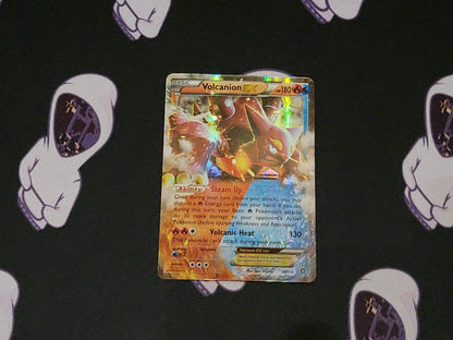 Volcanion EX - 26/114 - Pokemon Steam Siege XY Ultra Rare Card NM - MissingNo.