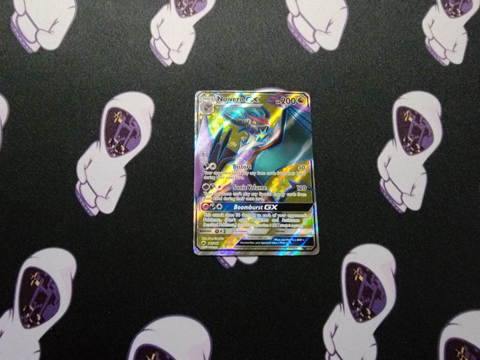 Noivern GX 141/147 Burning Shadows Full Art Ultra Rare Holo Pokemon Card NM - MissingNo.