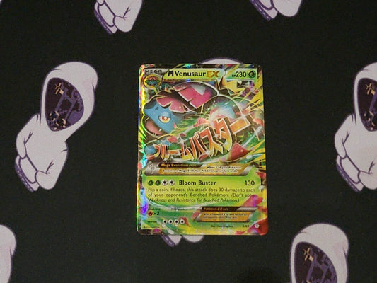 M Venusaur EX 2/83 Generations, HOLO RARE, Pokemon TCG Card, NM - MissingNo.