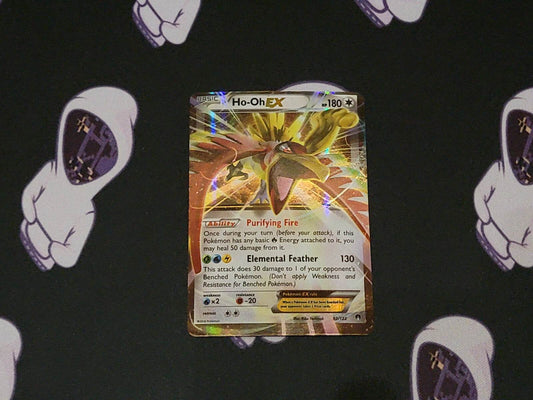 Ho-Oh EX - 92/122 - Pokemon Breakpoint XY Ultra Rare Card NM - MissingNo.