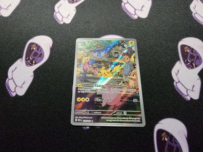 Pikachu 173/165 - Pokemon 151 - Illustration Rare - Pokemon Card NM - MissingNo.