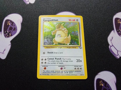 Kangaskhan - 5/64 - Jungle Set - Holo Foil Rare - Pokémon card WOTC MP - MissingNo.