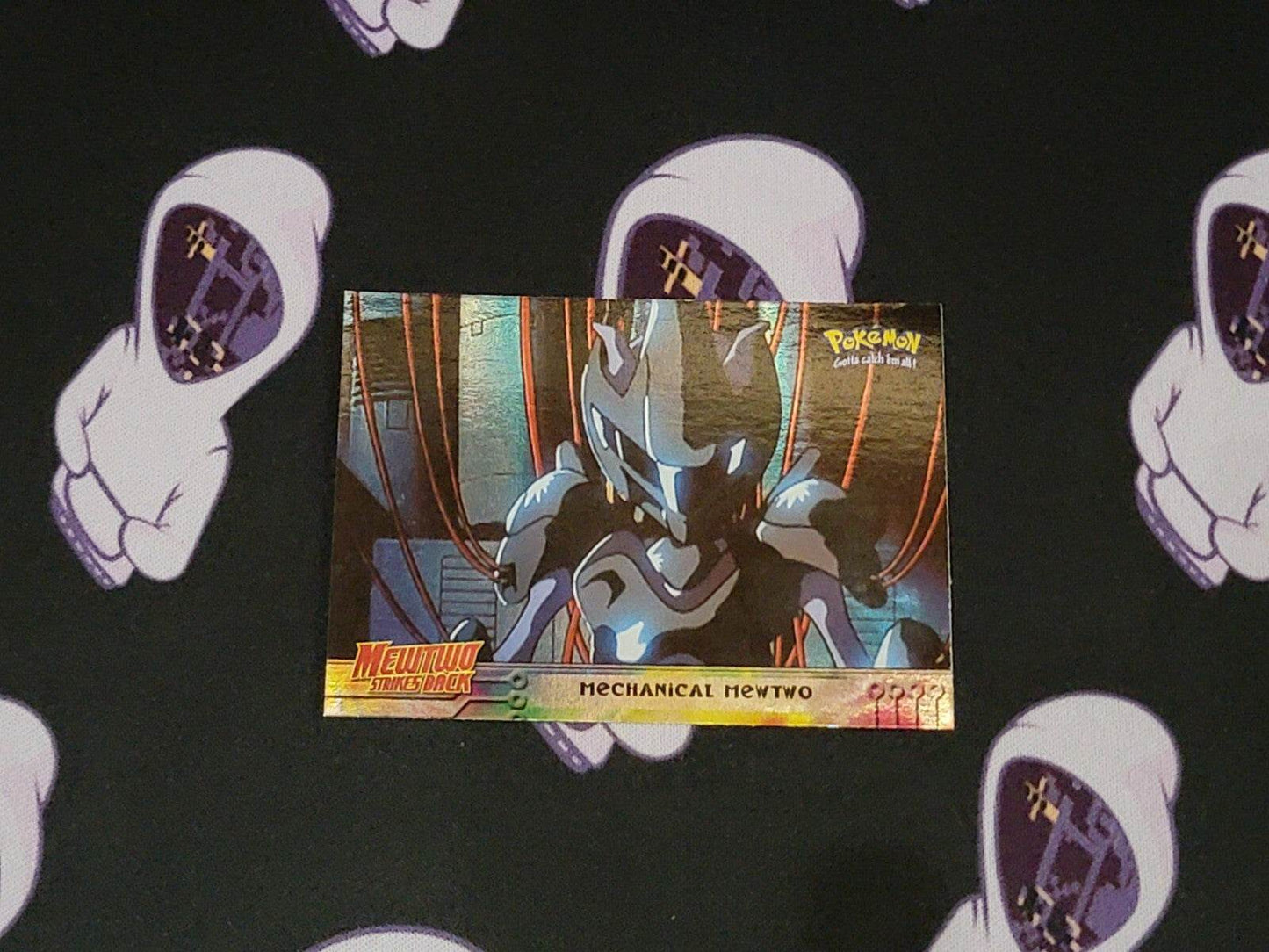 Mechanical Mewtwo Topps 2000  The First Movie (Mewtwo Strikes Back) Holo NM - MissingNo.