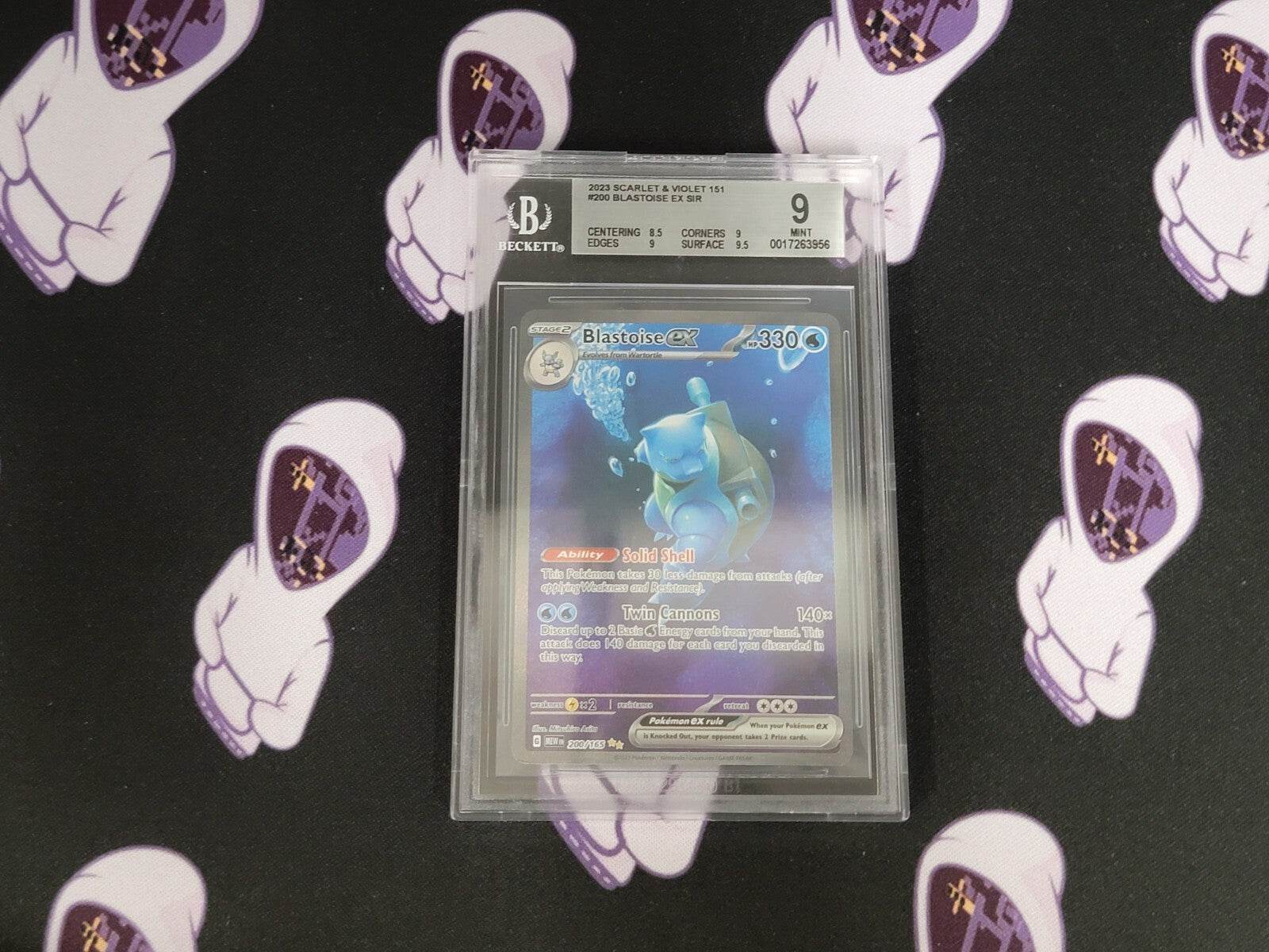 Blastoise EX SIR 200/165 BGS 9 MINT (Pokemon 151 2023) - MissingNo.