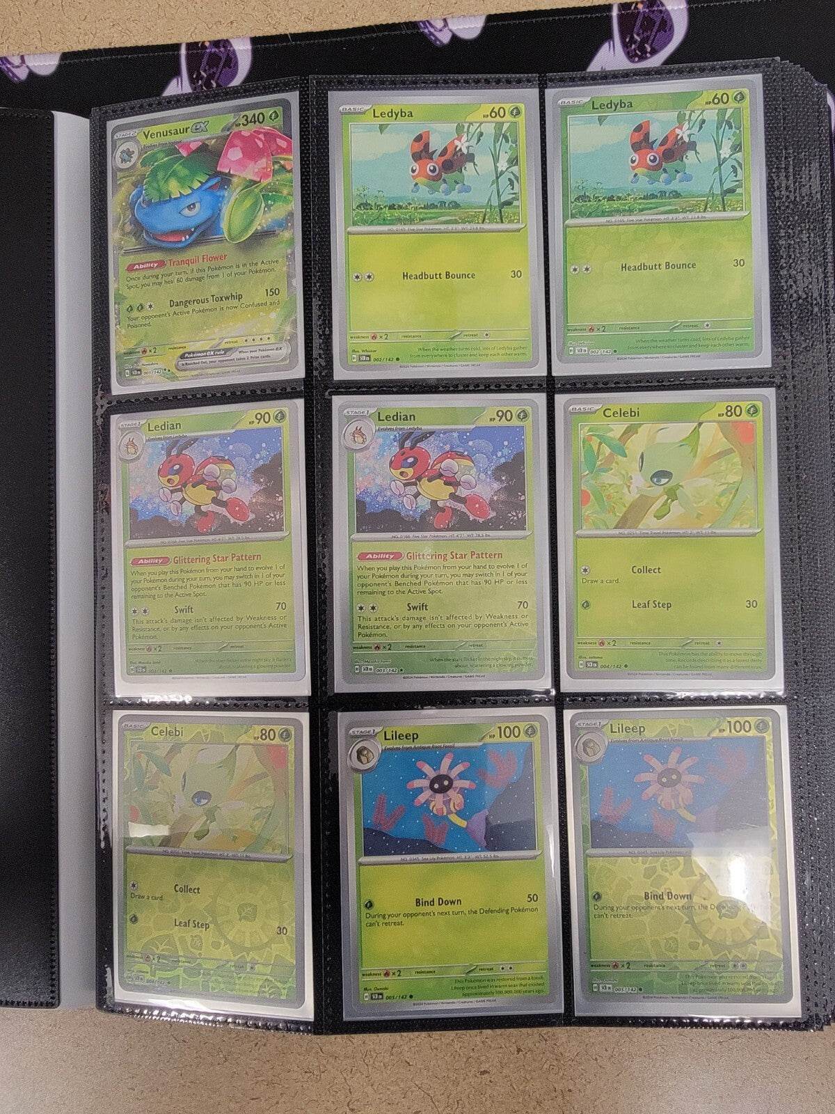 Pokemon Stellar Crown Master Set 100 % Binder Included *  Read Description - MissingNo.