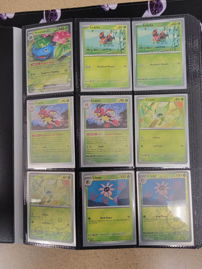 Pokemon Stellar Crown Master Set 100 % Binder Included *  Read Description - MissingNo.