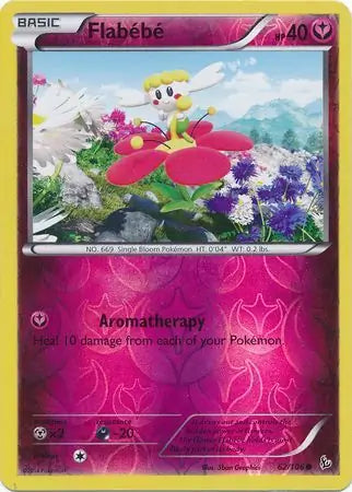 Flabébé 62/106 Reverse Common - MissingNo.