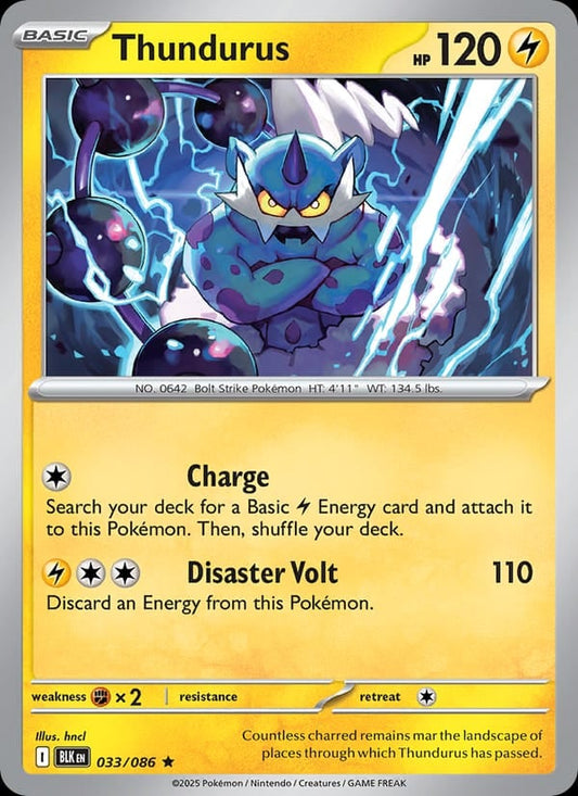 Thundurus (Master Ball Pattern)