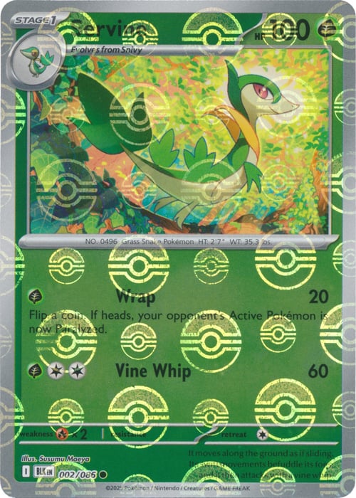 Servine (Poke Ball Pattern)