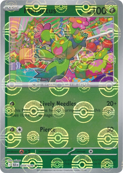 Maractus (Poke Ball Pattern)