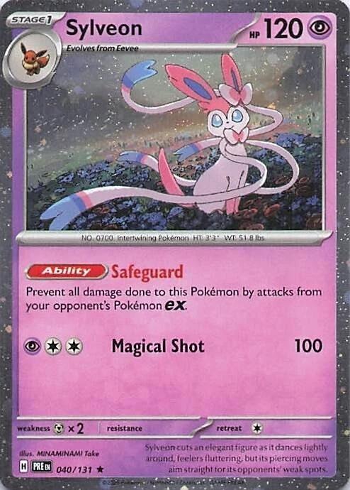 Sylveon 040/131 Holo Rare Cosmo Holo Costco Exclusive - MissingNo.