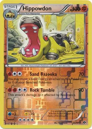 Hippowdon 66/99 Reverse Uncommon - MissingNo.