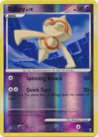 Baltoy 89/147 Reverse Common - MissingNo.