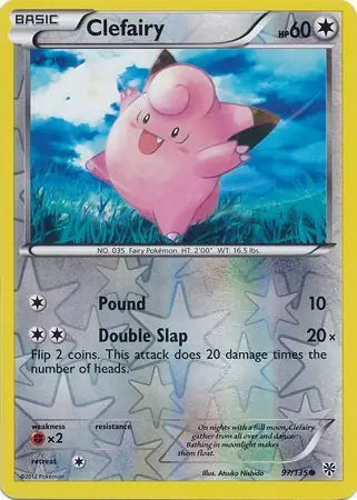 Clefairy 97/135 Reverse Common - MissingNo.