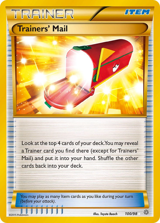Trainers' Mail 100/98 Holo Secret Rare - MissingNo.