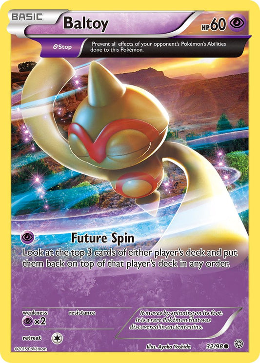 Baltoy 32/98 Reverse Common - MissingNo.