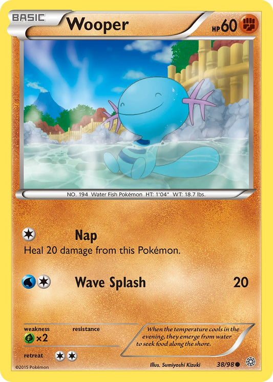 Wooper 38/98 Common - MissingNo.