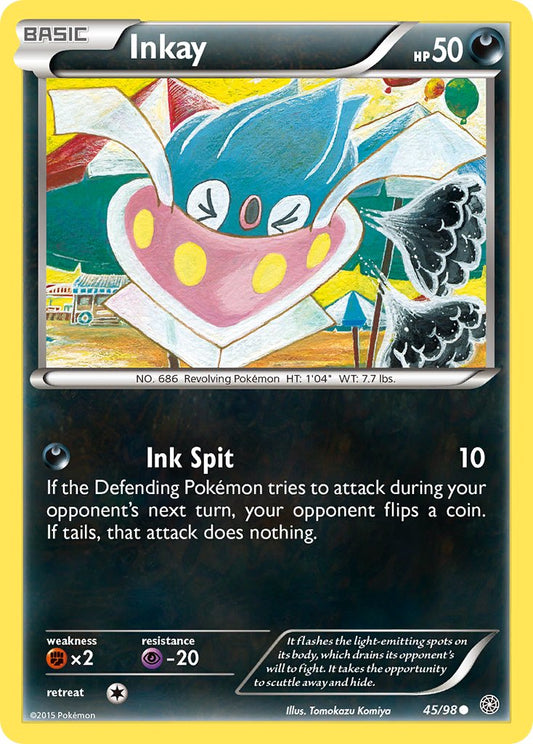 Inkay 45/98 Reverse Common - MissingNo.
