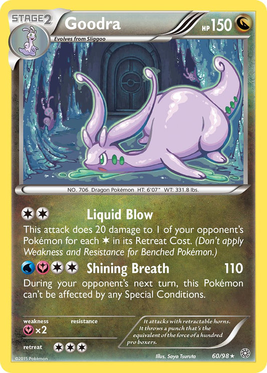 Goodra 60/98 Reverse Rare - MissingNo.