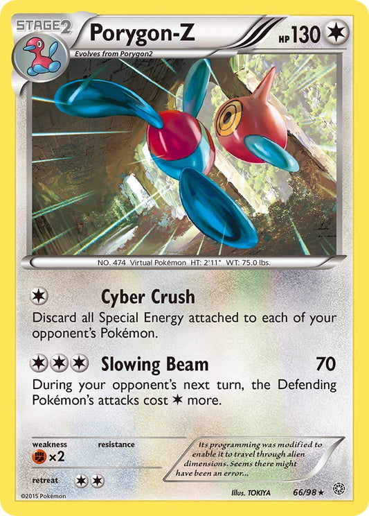 Porygon-Z 66/98 Reverse Rare - MissingNo.