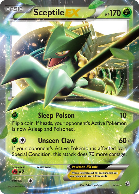 Sceptile EX 7/98 Holo Rare EX - MissingNo.