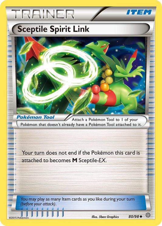 Sceptile Spirit Link 80/98 Reverse Uncommon - MissingNo.