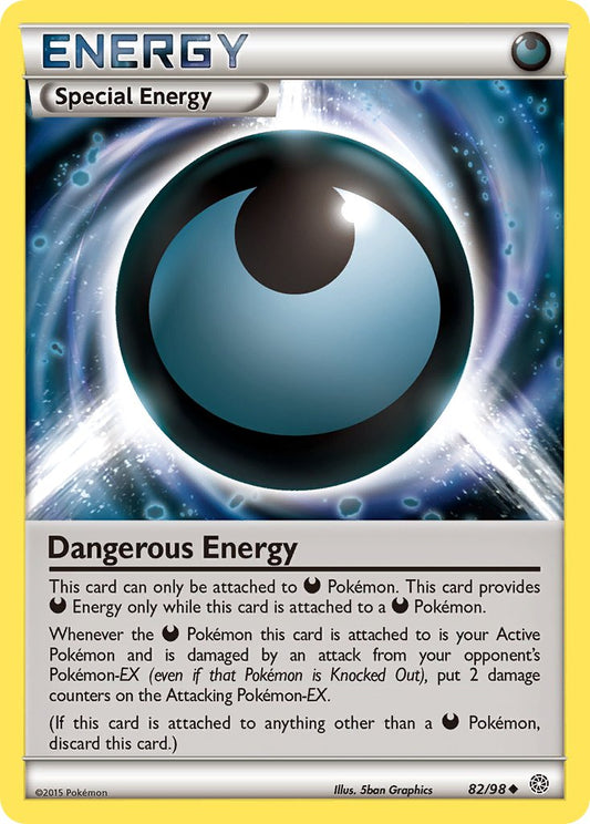 Dangerous Energy 82/98 Reverse Uncommon - MissingNo.