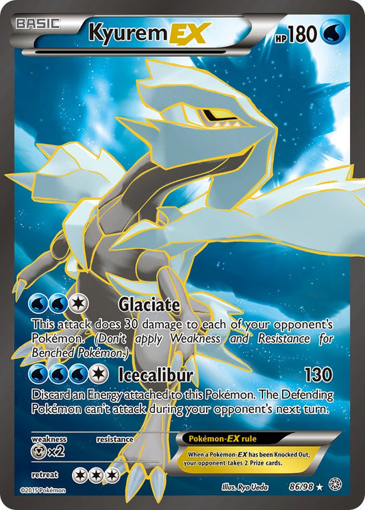 Kyurem EX 86/98 Holo Ultra Rare EX - MissingNo.