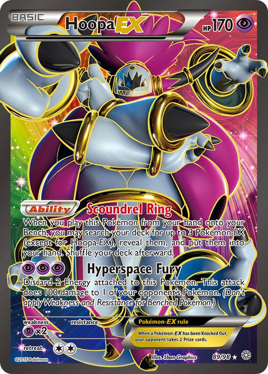 Hoopa EX 89/98 Holo Ultra Rare EX - MissingNo.