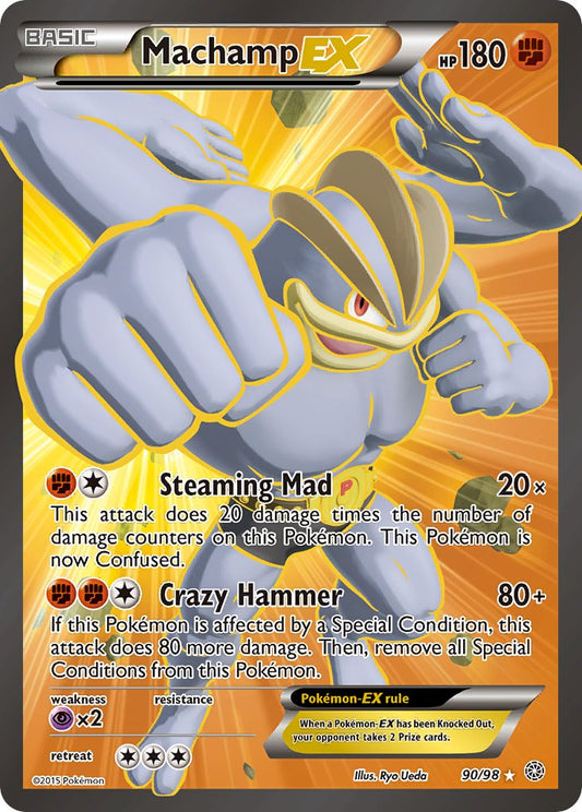 Machamp EX 90/98 Holo Ultra Rare EX - MissingNo.