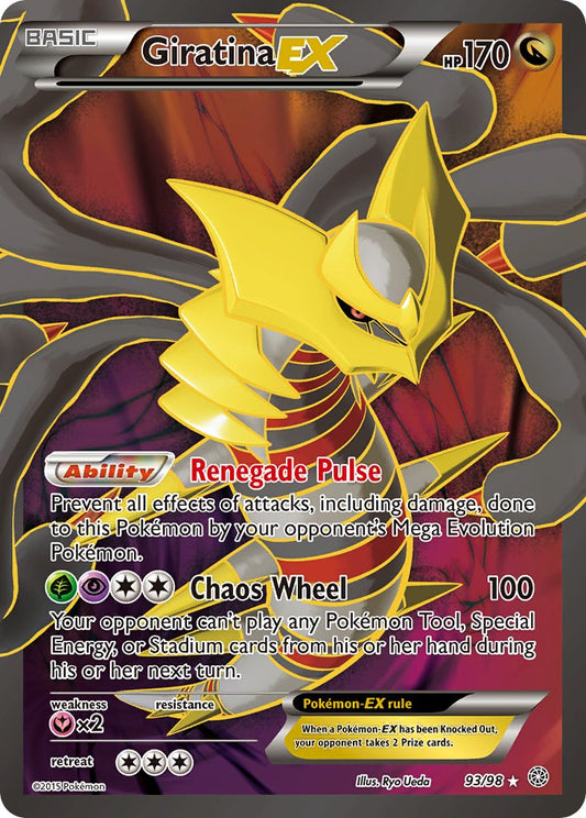 Giratina EX 93/98 Holo Ultra Rare EX - MissingNo.