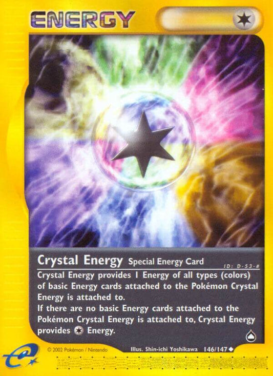 Crystal Energy 146/147 Reverse Uncommon - MissingNo.