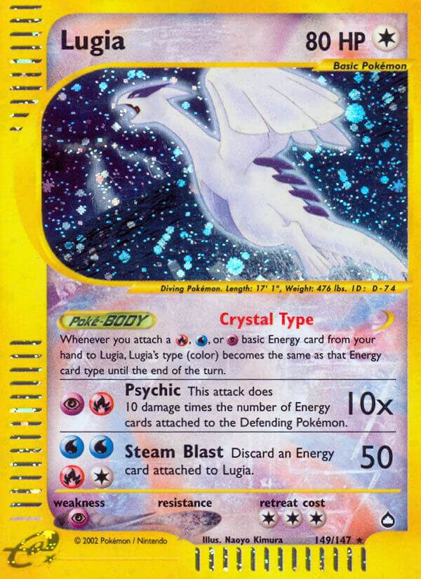 Lugia 149/147 Holo Secret Rare - MissingNo.