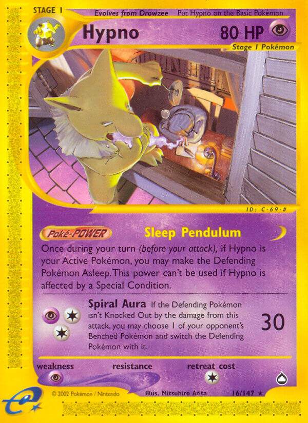 Hypno 16/147 Non-Holo Rare - MissingNo.