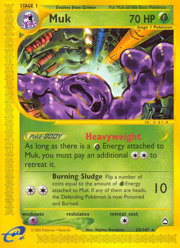 Muk 23/147 Reverse Rare - MissingNo.