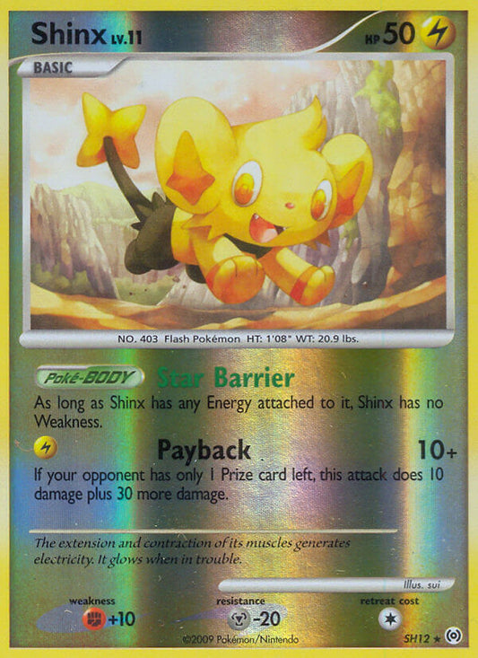 Shinx SH12 Reverse Secret Rare - MissingNo.