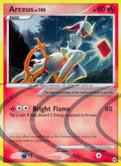 Arceus AR3 Holo Secret Rare (LP)