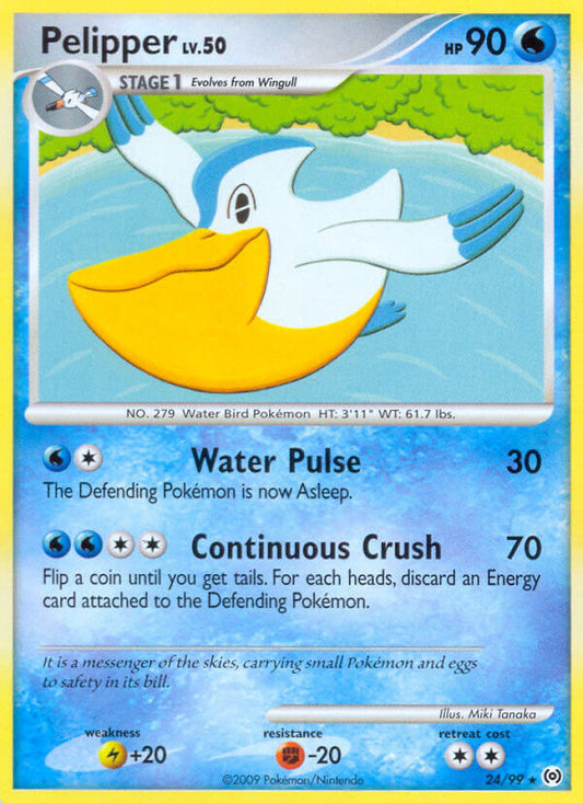 Pelipper 24/99 Reverse Rare - MissingNo.