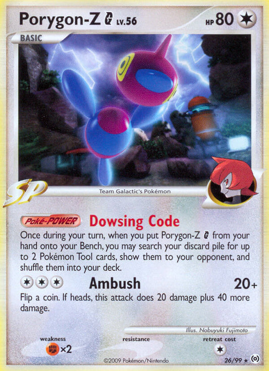 Porygon-Z G 26/99 Reverse Rare - MissingNo.