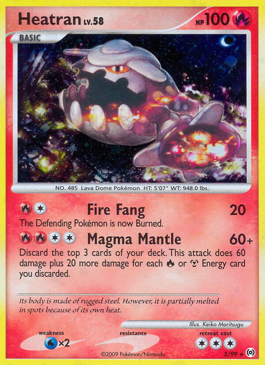 Heatran 3/99 Holo Rare - MissingNo.