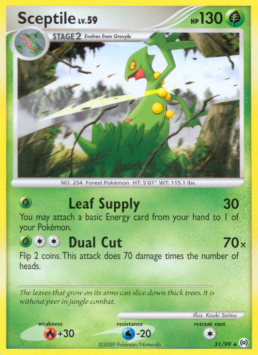 Sceptile 31/99 Non-Holo Rare - MissingNo.