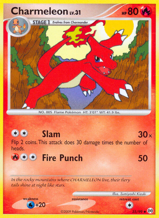 Charmeleon 35/99 Reverse Uncommon - MissingNo.