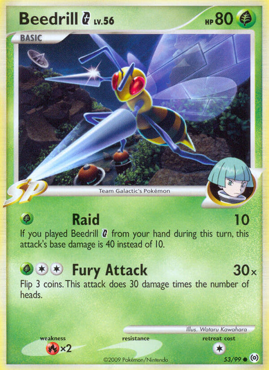 Beedrill G 53/99 Reverse Common - MissingNo.