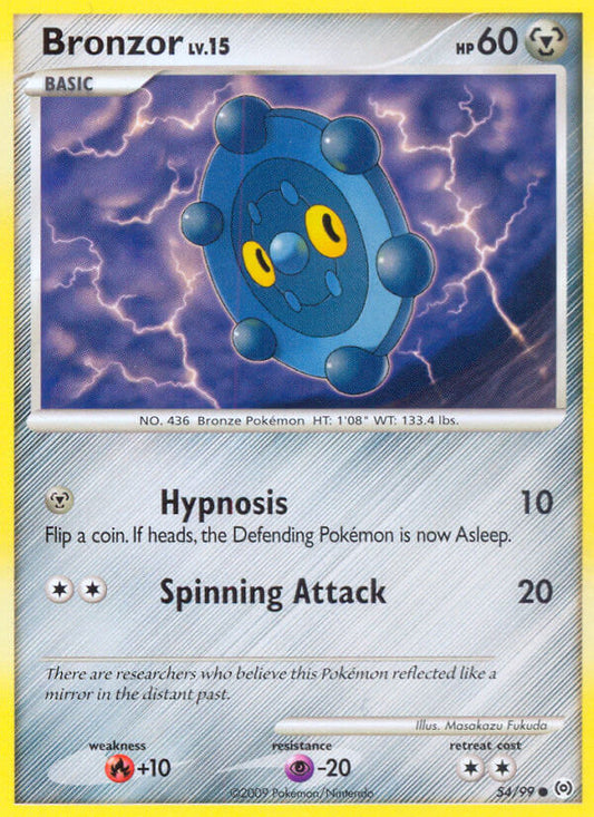 Bronzor 54/99 Reverse Common - MissingNo.