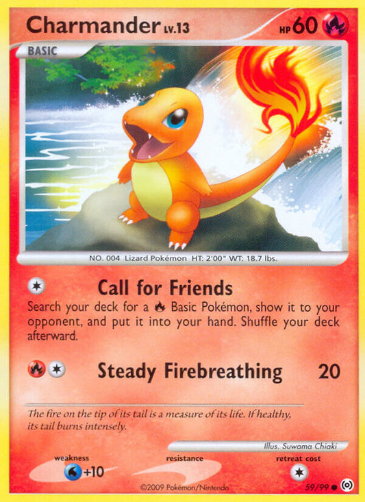 Charmander 59/99 Reverse Common - MissingNo.