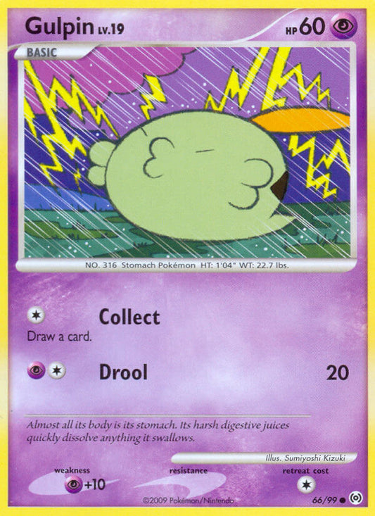 Gulpin 66/99 Reverse Common - MissingNo.